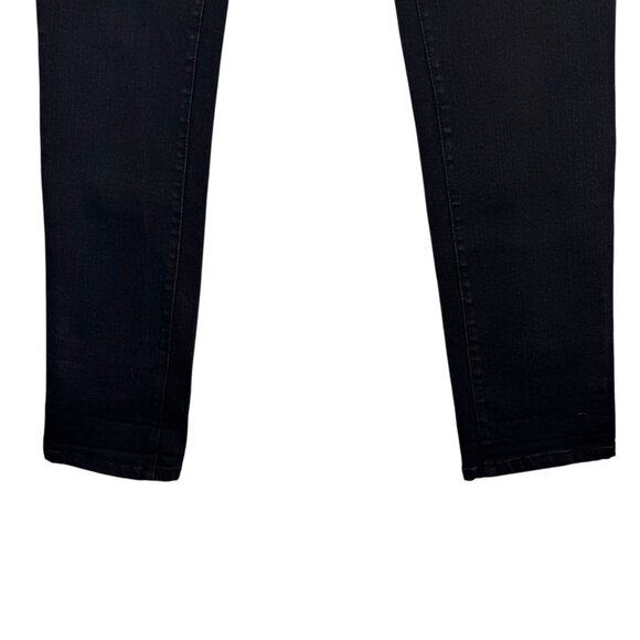 Black Label by C'est Toi Black Button Fly Skinny Jeans Pants High Waisted Sz 11 - Picture 4 of 6